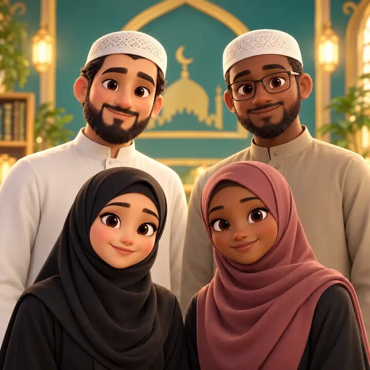 A selected team of sheikhs and teachers